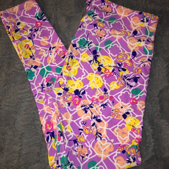 LuLaRoe Tall and Curvy Leggings - Picture 1 of 4